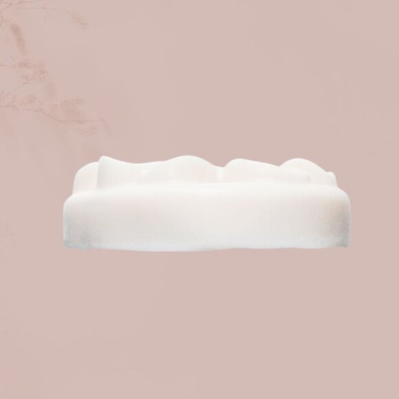 Lotion Bar 2 oz, Handmade, Round Flower (56 Fragrance Options) - Picture 2 of 6